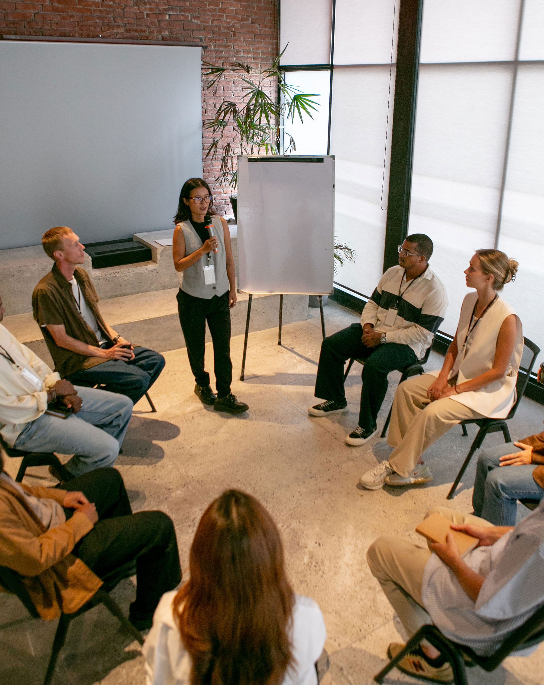 Von Stipendiaten gestalteter Workshop